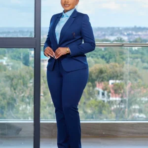 Women’s Navy Executive Suit for Polished Professional Style